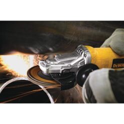 DEWALT 9 Amp Corded 4.5 in - 5 in. Flathead Small Angle Grinder DWE4120FN