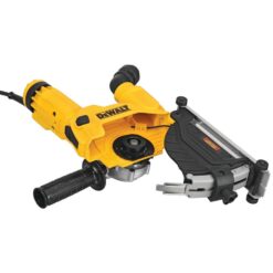 DEWALT 13 Amp Corded 4.5 - 5 in. Angle Grinder Kit with Dust Shroud DWE46123