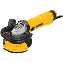 DEWALT 13 Amp Corded 4.5 - 5 in. Angle Grinder with Surface Grinding Shroud DWE46155