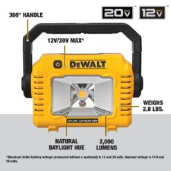 DEWALT 20V MAX Compact Cordless Task Light DCL077B
