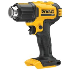 DEWALT 20V MAX Cordless Compact Heat Gun, Flat and Hook Nozzle Attachments with (1) 20V 5.0Ah Battery and Charger DCE530P1