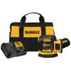 DEWALT 20V MAX XR Cordless Brushless 5 in. Random Orbital Sander with (1) 20V Battery 2.0Ah and Charger DCW210D1