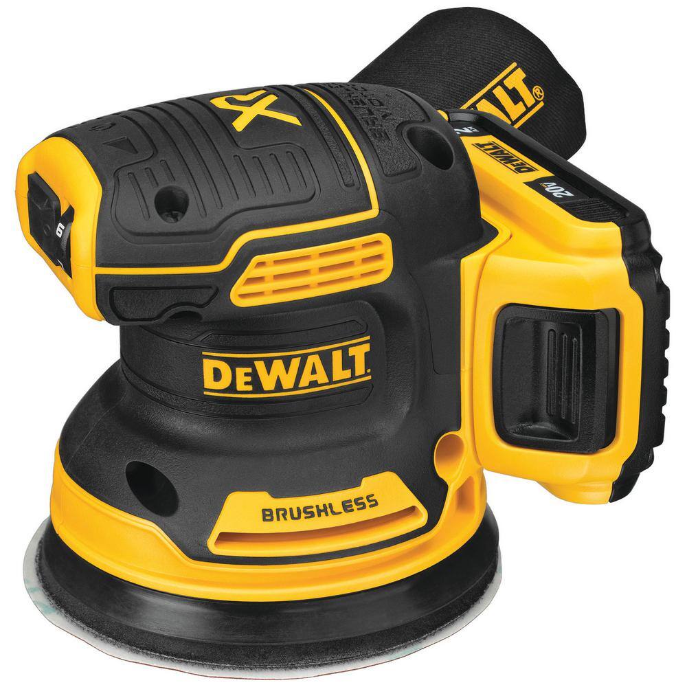 DEWALT 20V MAX XR Cordless Brushless 5 in. Random Orbital Sander with (1) 20V Battery 2.0Ah and Charger DCW210D1