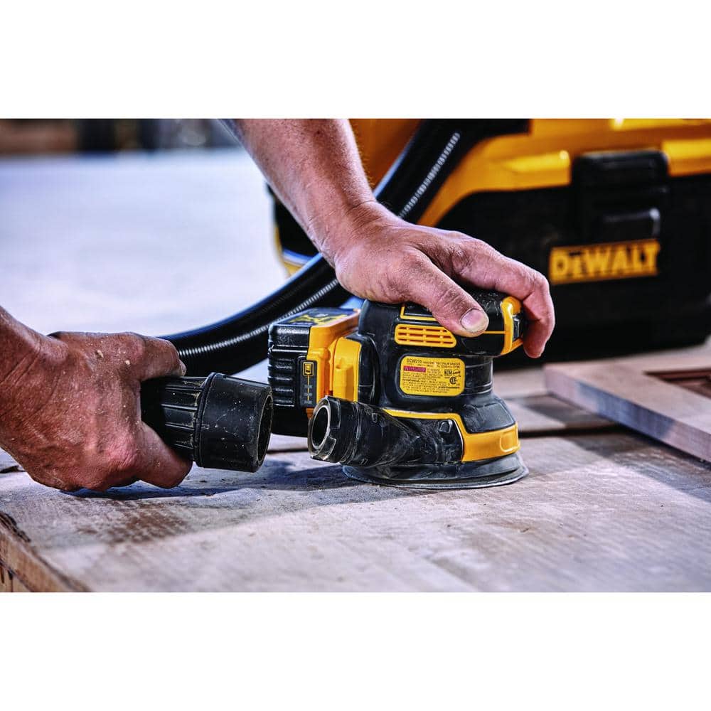 DEWALT 20V MAX XR Cordless Brushless 5 in. Random Orbital Sander with (1) 20V Battery 2.0Ah and Charger DCW210D1