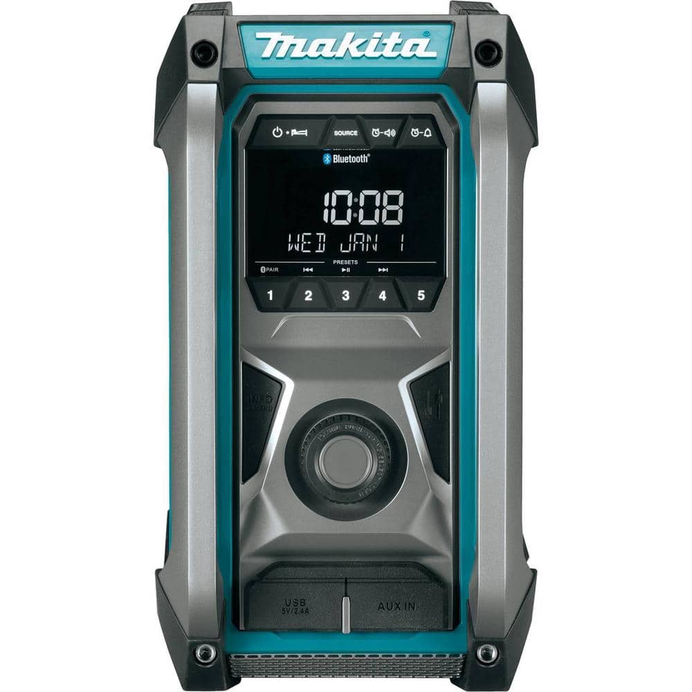 Makita 40V Max XGT Cordless Bluetooth Job Site Radio, Tool Only GRM03