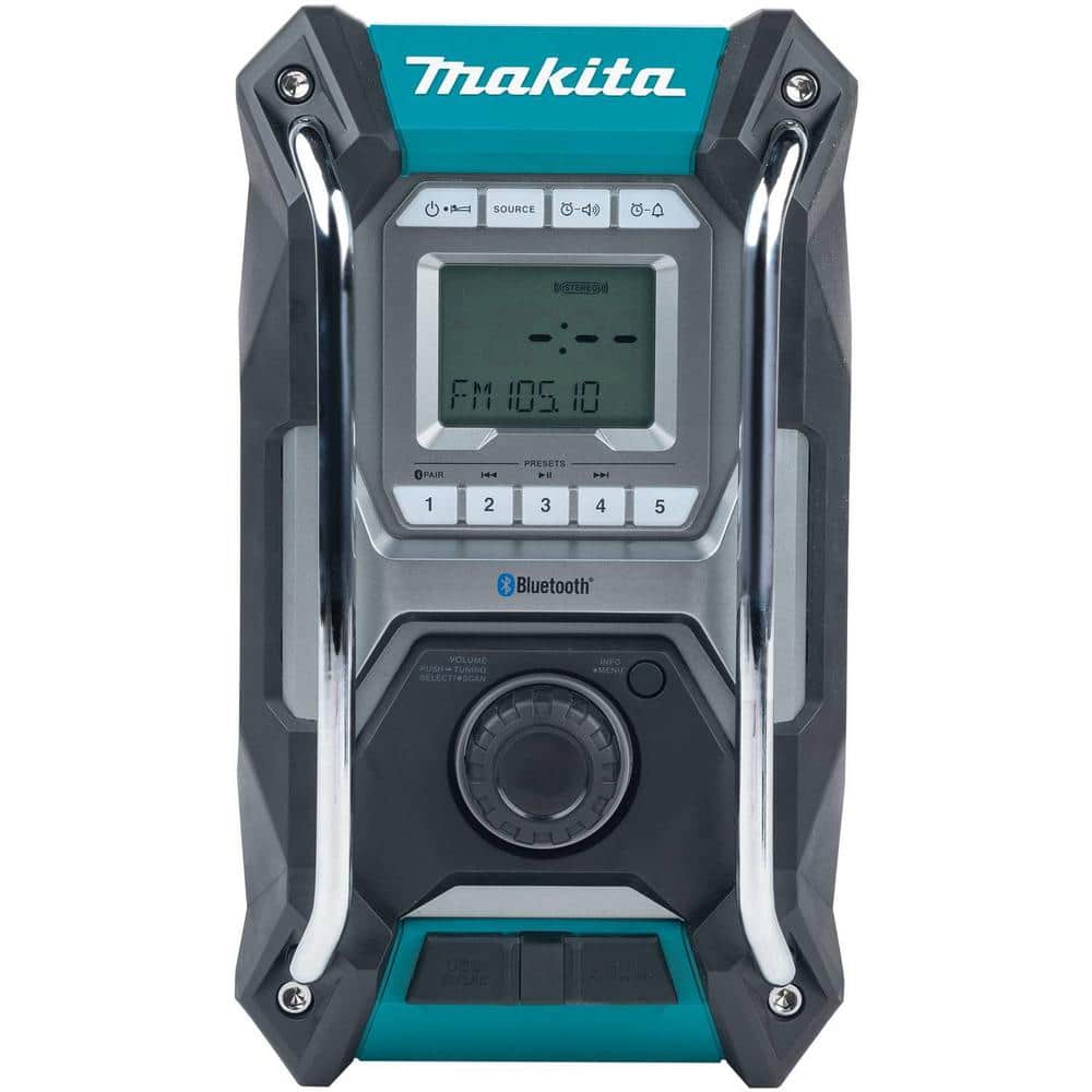 Makita 40V Max XGT Cordless Bluetooth Job Site Radio, Tool Only GRM02