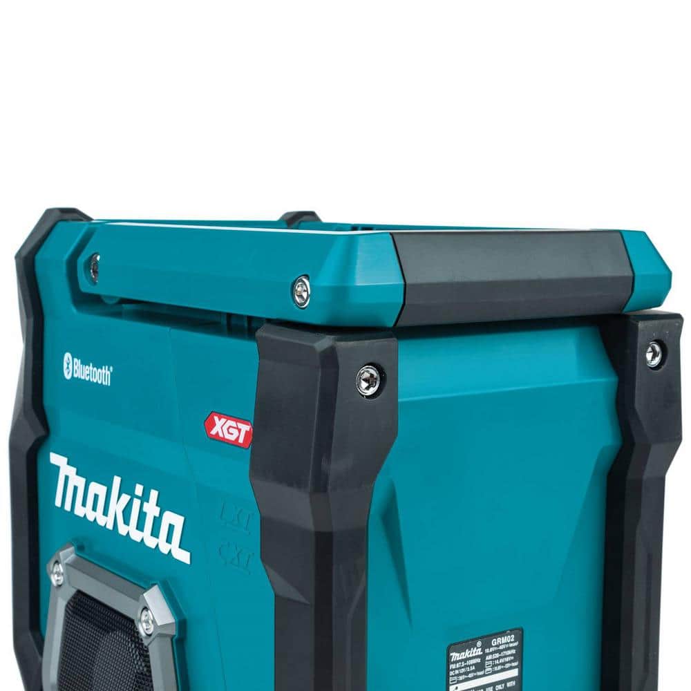 Makita 40V Max XGT Cordless Bluetooth Job Site Radio, Tool Only GRM02