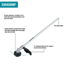 Makita 13 in. String Trimmer Couple Shaft Attachment EM409MP