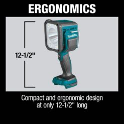 Makita 18V LXT Lithium-Ion Cordless L.E.D. Flashlight / Spotlight (Light Only) DML812