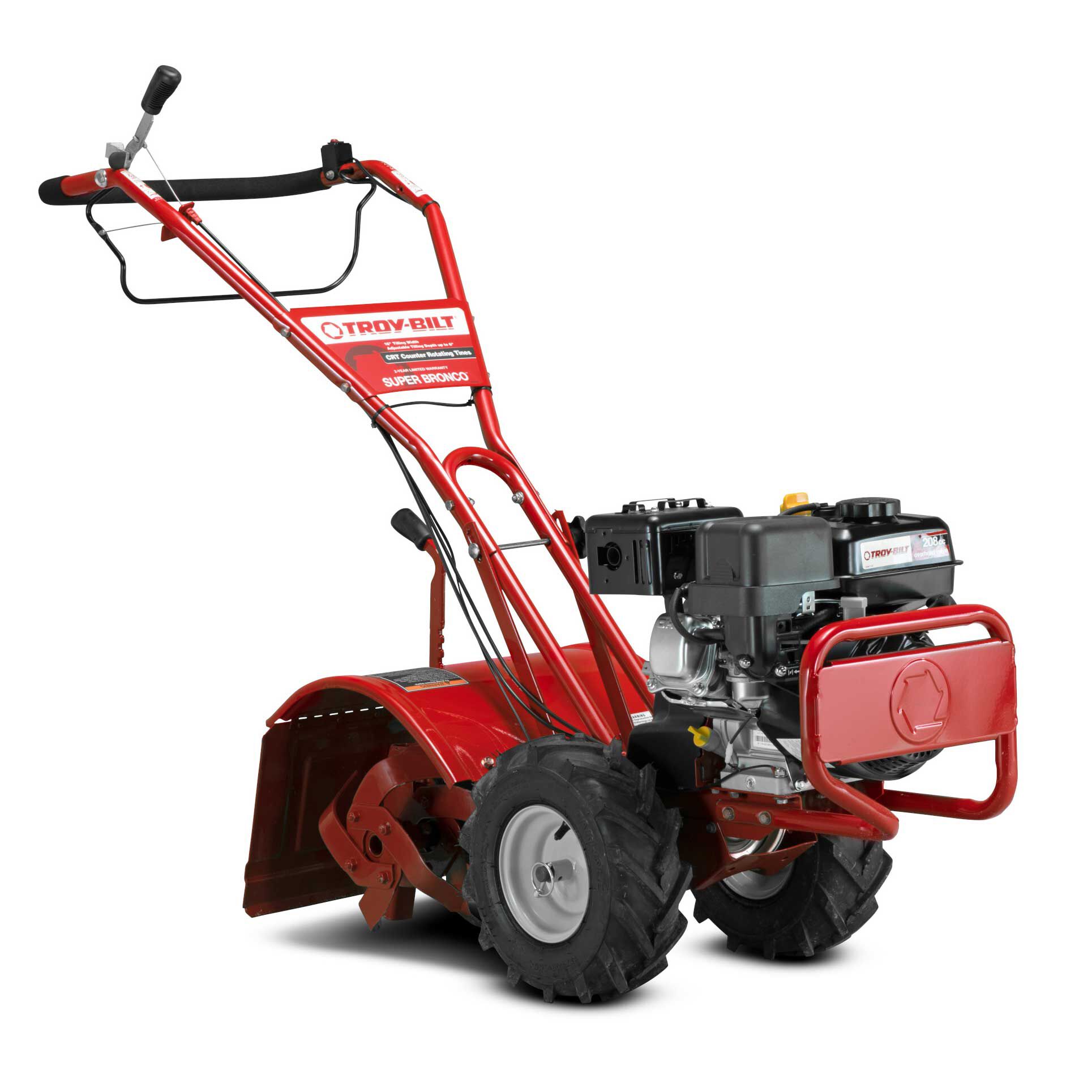 Troy-Bilt Super Bronco CRT 208cc 16" Rear Tine Tiller