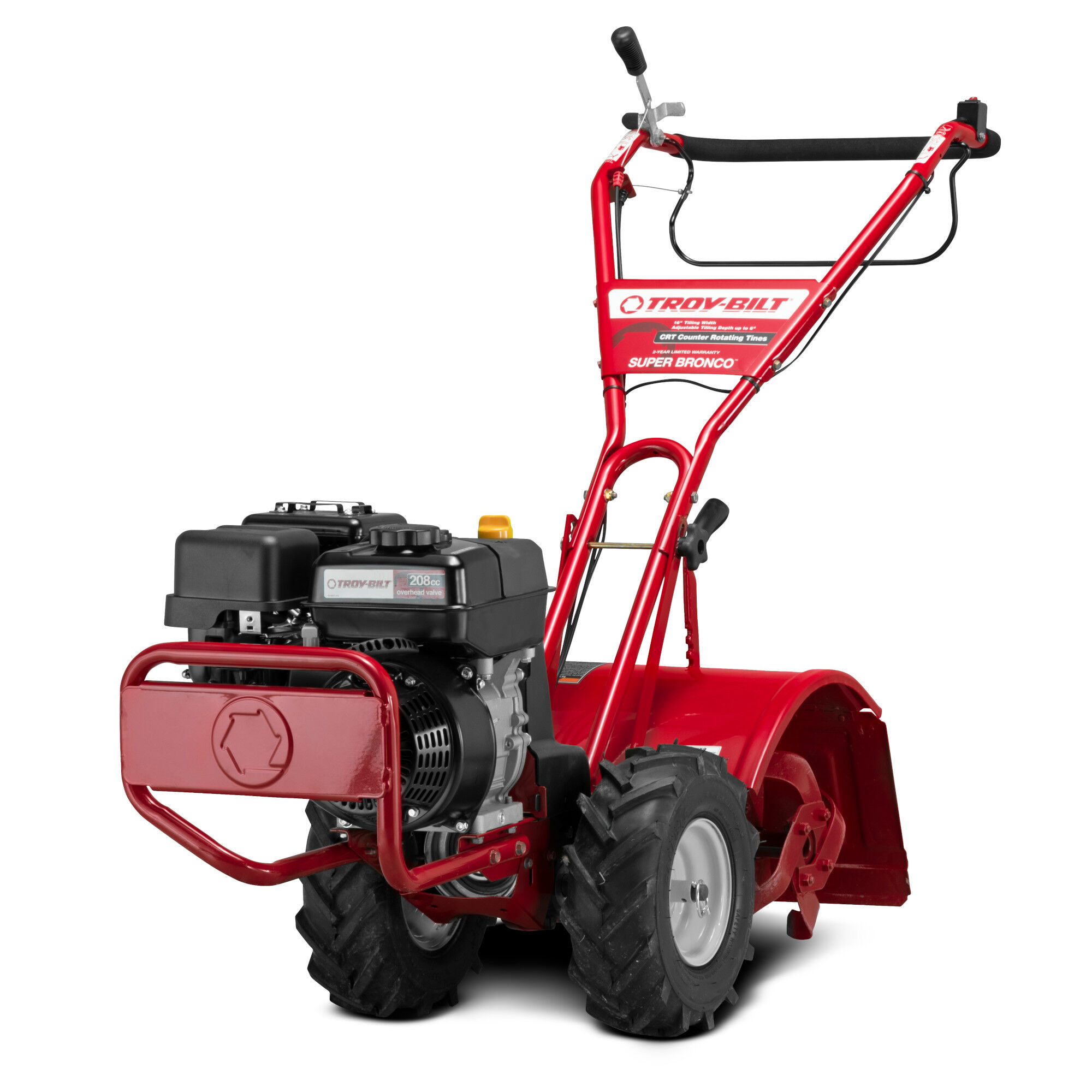 Troy-Bilt Super Bronco CRT 208cc 16" Rear Tine Tiller