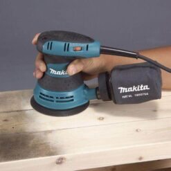Makita 3 Amp 5 in. Corded Random Orbital Sander with Variable Speed Tool Case BO5031K