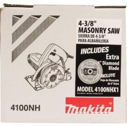 Makita 12 Amp 4-3/8 in. Masonry Saw with 4 in. Diamond Blade 4100NHX1