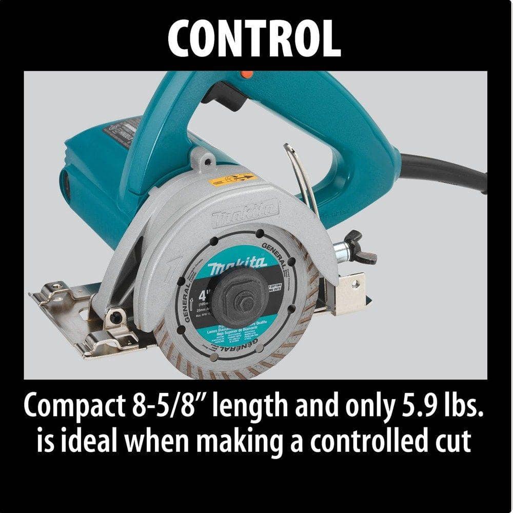 Makita 12 Amp 4-3/8 in. Masonry Saw with 4 in. Diamond Blade 4100NHX1