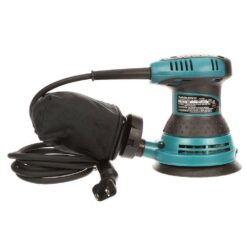 Makita 3 Amp 5 in. Corded Palm Grip Random Orbital Sander with Dust Bag, Hard Case BO5030K