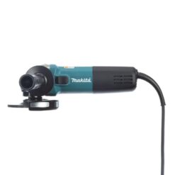 Makita 7.5 Amp Corded 4-1/2 in. Easy Wheel Change Compact Angle Grinder with Grinding Wheel, Wheel Guard and Side Handle 9557NB