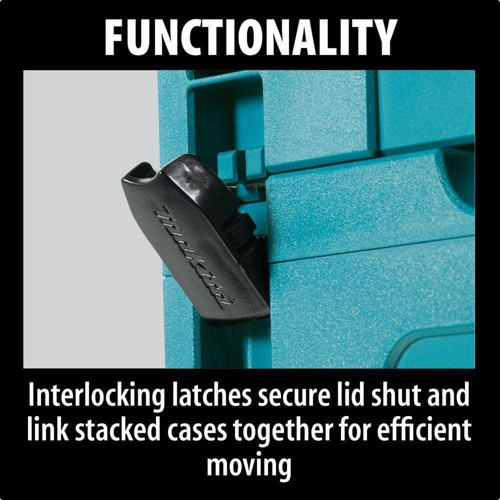 Makita 15.5 in. X-Large Interlocking Tool Box 197213-3