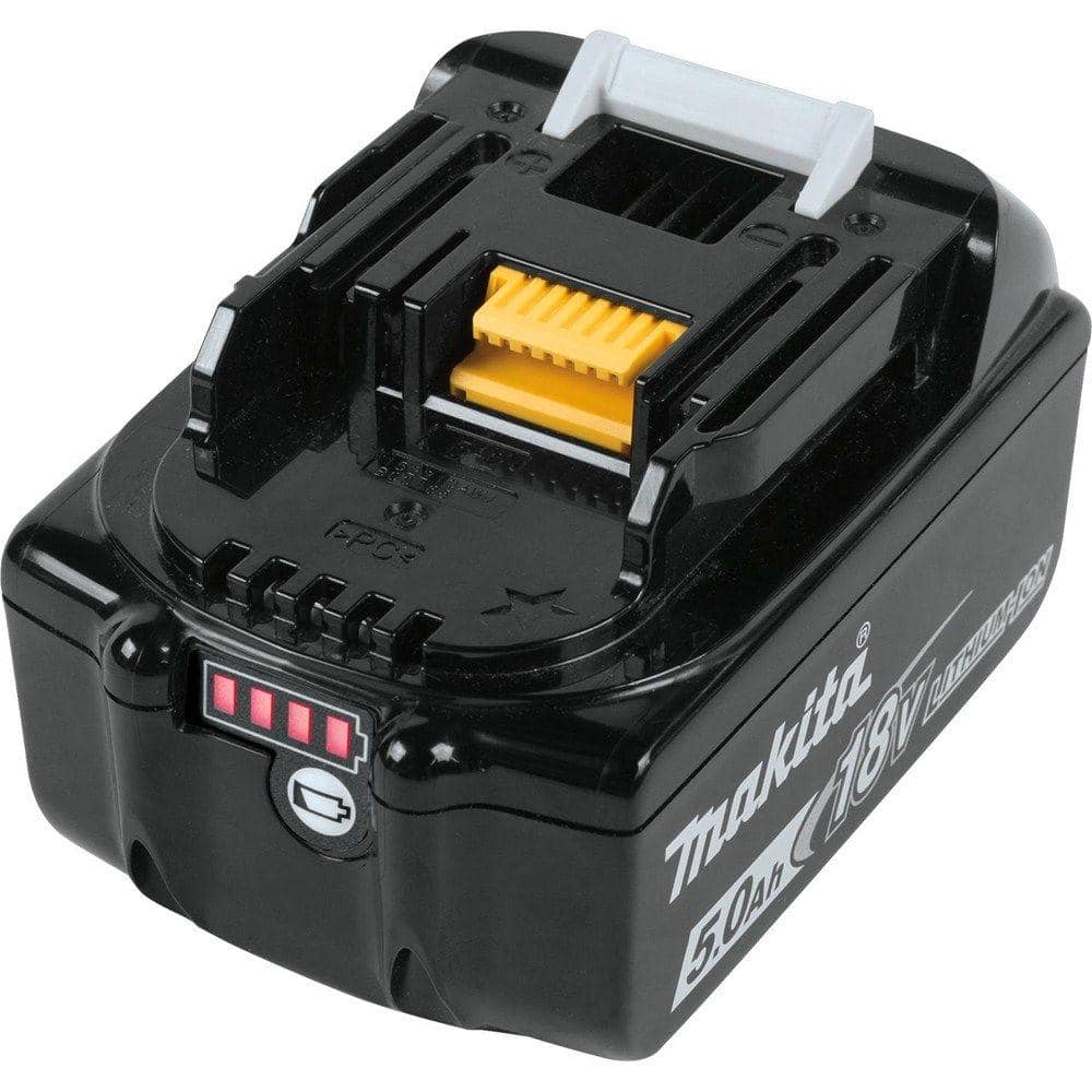 Makita 18V 5.0Ah LXT Lithium-Ion Battery and Charger Starter Pack BL1850BDC1