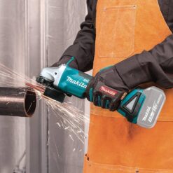 Makita 18V LXT Lithium-Ion Brushless Cordless 4-1/2 in./5 in. Paddle Switch Cut-Off/Angle Grinder (Tool-Only) XAG11Z
