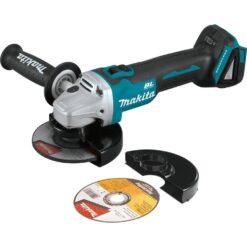 Makita 18V LXT Lithium-Ion Brushless Cordless 4-1/2 / 5 in. Cut-Off/Angle Grinder with Electric Brake (Tool Only) XAG09Z