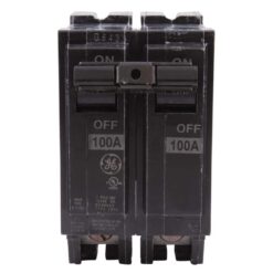 GE Q-Line 100 Amp 2 in. Double-Pole Circuit Breaker THQL21100P