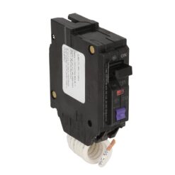 GE Q-Line 20 Amp 1-Pole Dual Function Arc Fault/GFCI Breaker THQL1120DFP