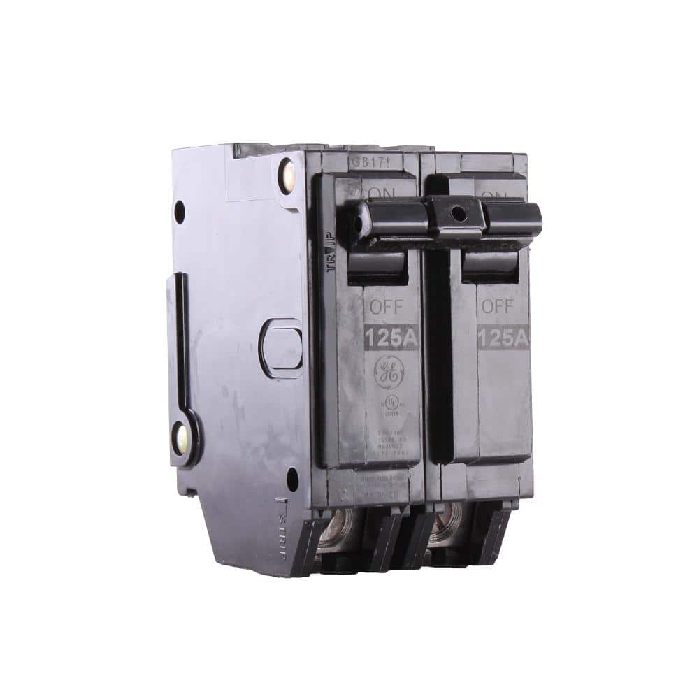 GE Q-Line 125 Amp 2 in. Double Pole Circuit Breaker THQL21125P