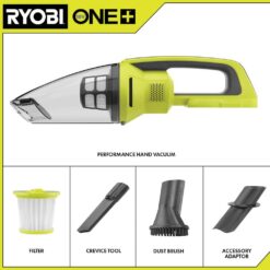 RYOBI ONE+ 18V Cordless Performance Hand Vacuum (Tool only) PCL704B