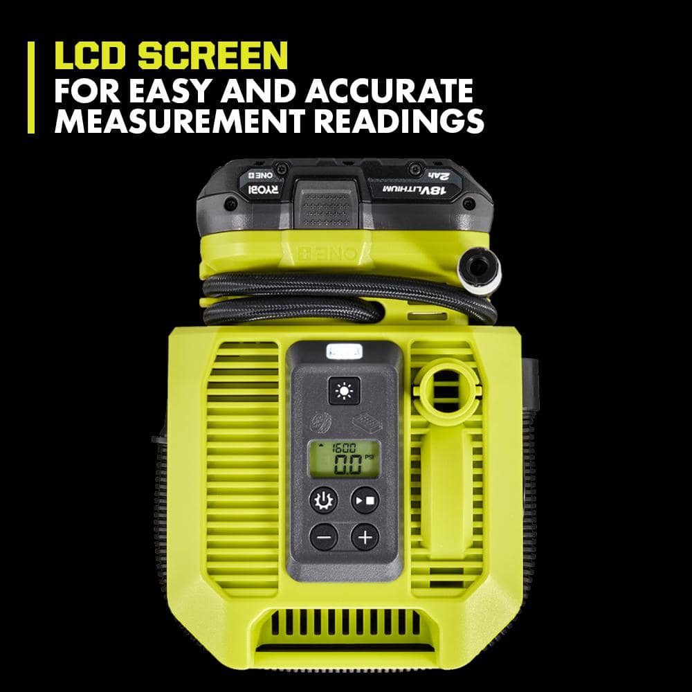 RYOBI ONE+ 18V Cordless Dual Function Inflator/Deflator(Tool Only) PCL031B