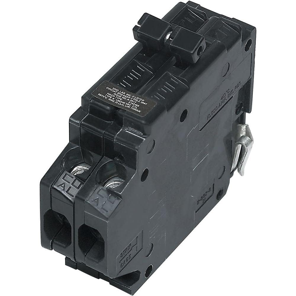 Challenger New Challenger 20 Amp 1 in. 2-Pole Type A Replacement Thin Circuit Breaker UBITBA220
