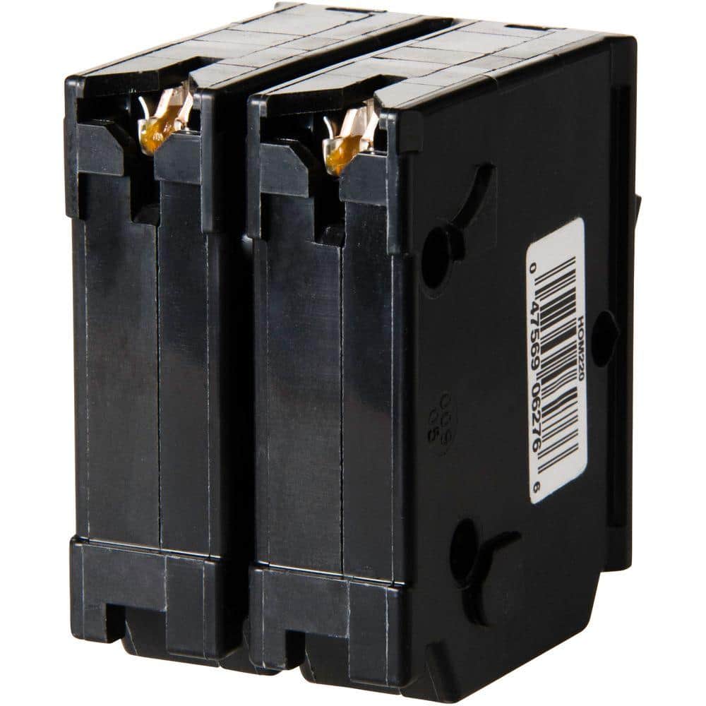 Square D Homeline 20 Amp 2-Pole Circuit Breaker (3-Pack) HOM220CP3