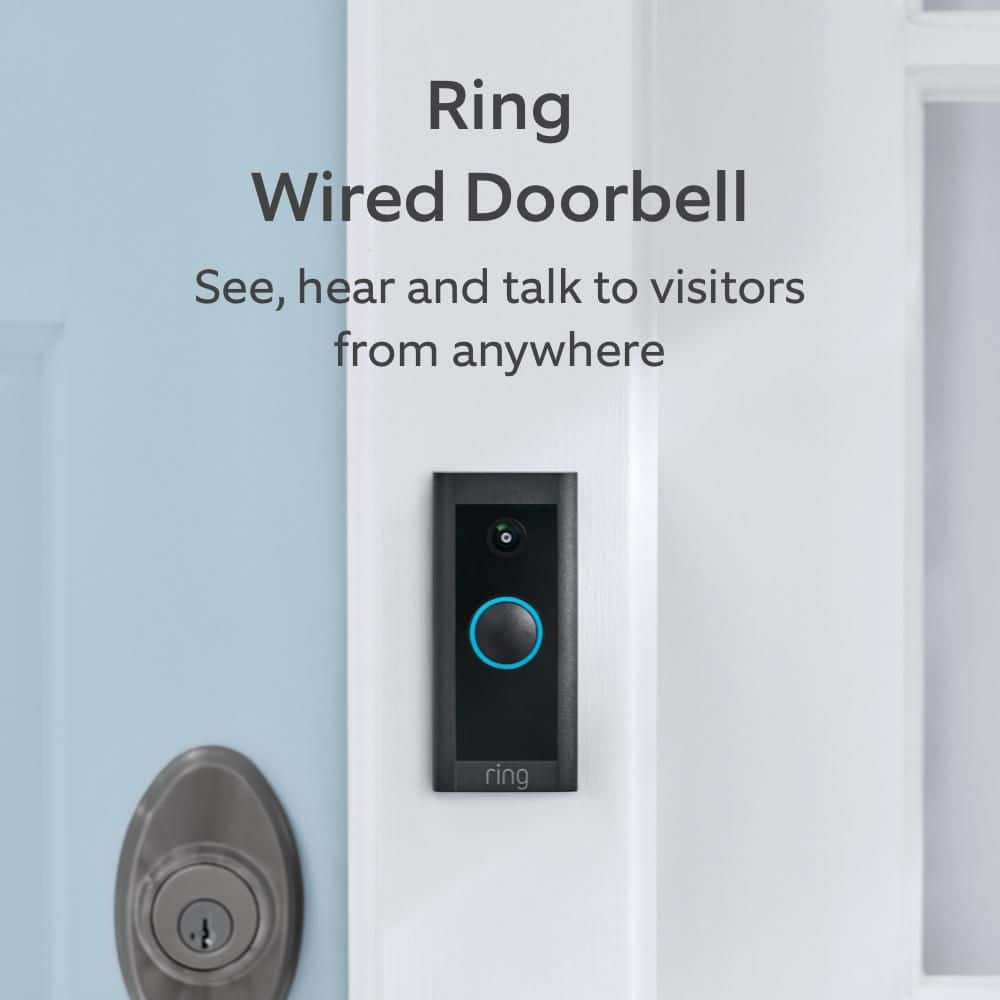 Ring Video Doorbell Wired - Smart WiFi Doorbell Camera with 2-Way Talk, Night Vision and Motion Detection B08CKHPP52