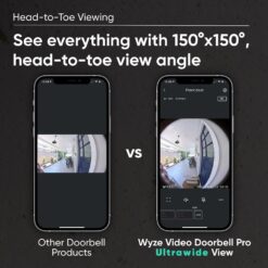 Wyze Wireless Video Doorbell Camera Pro WWVDP-RB