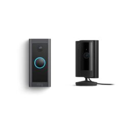 Ring Wired Video Doorbell with Indoor Cam 2nd Gen, Black B0BRRNRXS7
