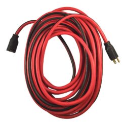 Husky 100 ft. 14/3 Medium Duty Indoor/Outdoor Extension Cord, Red/Black 63100HY