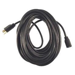 Husky 50 ft. 14/3 Medium Duty Indoor/Outdoor Oil Resistant Extension Cord, Black 57050BLKHY