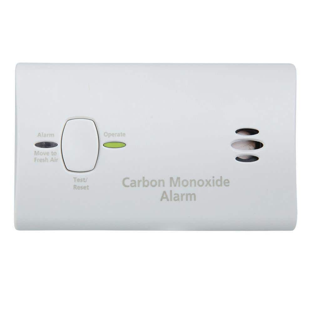 Kidde Firex AA Battery Powered Carbon Monoxide Detector, Slide Out Battery Door (6-Pack) 21029900