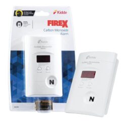 Kidde Firex Plug-in Carbon Monoxide Detector, 9V Battery Backup, Digital Display 21029915