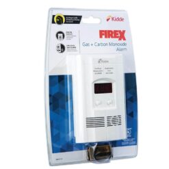 Kidde Firex Plug-In Explosive Gas and Carbon Monoxide Detector, 9V Battery Backup 21029623 21029623