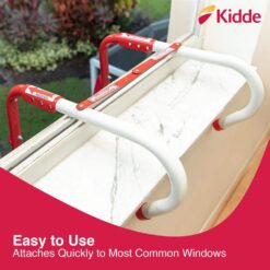 Kidde Fire Escape Ladder, 3-Story, 25 ft. Long, 1,000 lb. Load Capacity 468094