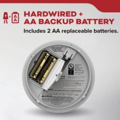 Kidde Hardwired Interconnected Smoke Detector with Photoelectric Sensor (4-Pack) 21032827 21032827