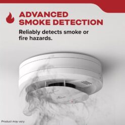 Kidde Hardwired Interconnected Smoke Detector with Photoelectric Sensor (4-Pack) 21032827 21032827