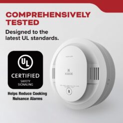 Kidde Battery Powered Smoke Detector with Photoelectric Sensor (3-Pack) 21031448