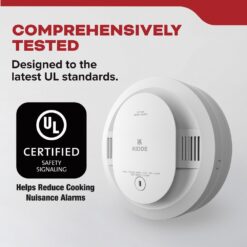 Kidde 10-Year Battery Powered Smoke Detector with Photoelectric Sensor (3-Pack) 21032777