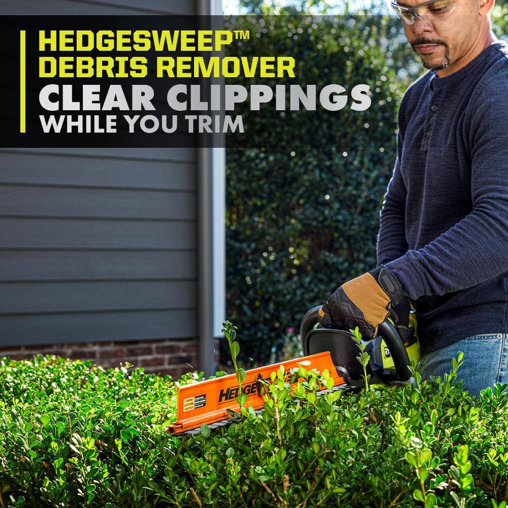 RYOBI ONE+ HP 18V Brushless 24 in. Cordless Battery Hedge Trimmer (Tool Only) PBLHG01B