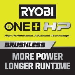 RYOBI ONE+ HP 18V Brushless Whisper Series 24 in. Cordless Hedge Trimmer (Tool Only) P26011BTL