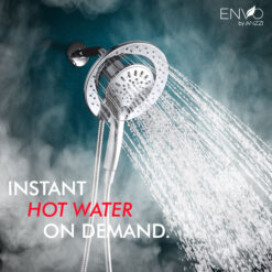 ANZZI ENVO 240-Volt 21-kW-kW 4-GPM Point Of Use Tankless Electric Water Heater