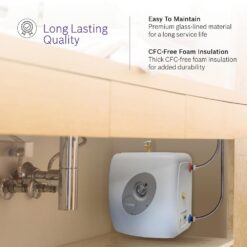 Bosch Tronic mini-tank es8 7-Gallons Lowboy 6-year Limited Warranty 1440-Watt 1 Element Point Of Use Electric Water Heater