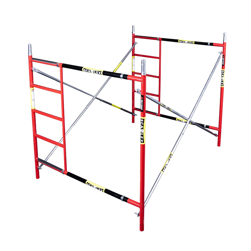 Build Frames Exterior/Interior B-Size Masonry Frames SCAFFLEX Steel 5-ft H x 1.57-ft L 2700-lb Capacity Scaffold frame