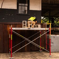 Build Frames Exterior/Interior B-Size Masonry Frames SCAFFLEX Steel 5-ft H x 1.57-ft L 2700-lb Capacity Scaffold frame